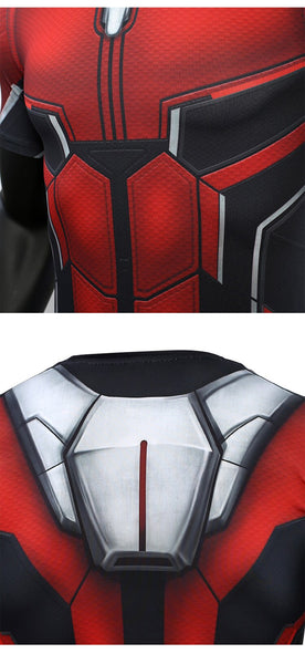 Ant Man 3D Printed T shirts Men Avengers 4 Endgame Compression Shirt Cosplay Costume Tigths Short Sleeve Tops For Male