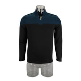 Cosermart Star Trek  Picard  Uniform New Engineering Blue Top Shirts Halloween Cosplay Costume