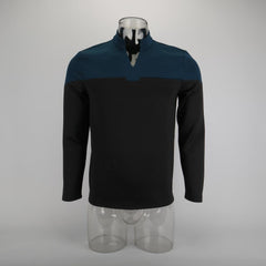 Cosermart Star Trek  Picard  Uniform New Engineering Blue Top Shirts Halloween Cosplay Costume