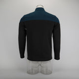 Cosermart Star Trek  Picard  Uniform New Engineering Blue Top Shirts Halloween Cosplay Costume