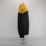 Cosermart Star Trek Picard  Uniform New Engineering Gold Top Shirts Halloween Cosplay Costume