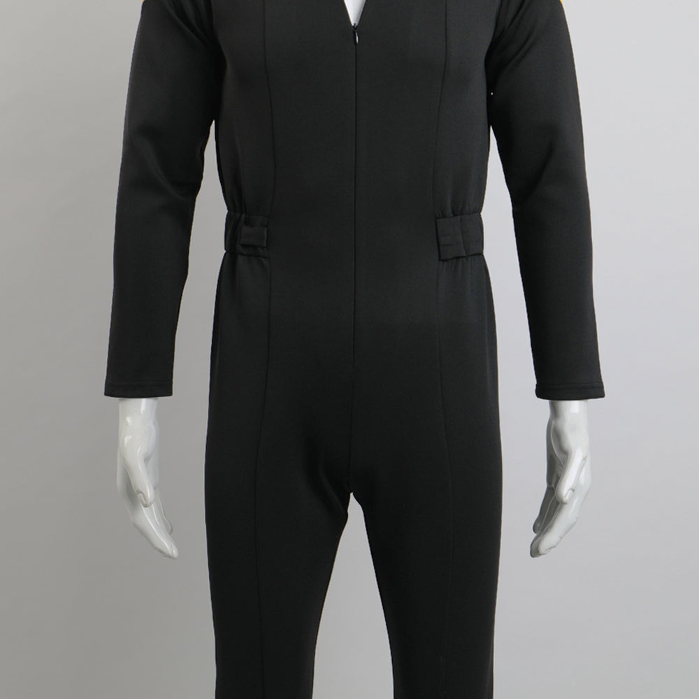 Cosermart Star Trek Deep Space Nine Commander Sisko Duty Uniform Jumpsuit Yellow Cosplay Costumes Halloween Party Prop