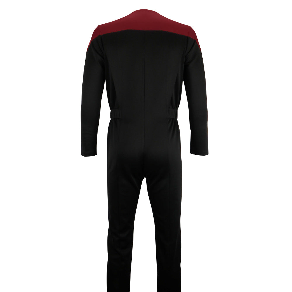 Cosermart Star Trek Deep Space Nine Commander Sisko Duty Uniform Jumpsuit Cosplay Costumes