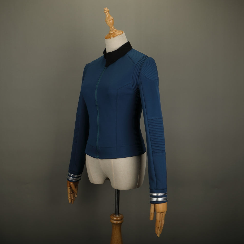 Star treks Discovery Season 2 Costume Female Commander Uniform with Badge Woman Cosplay Costume