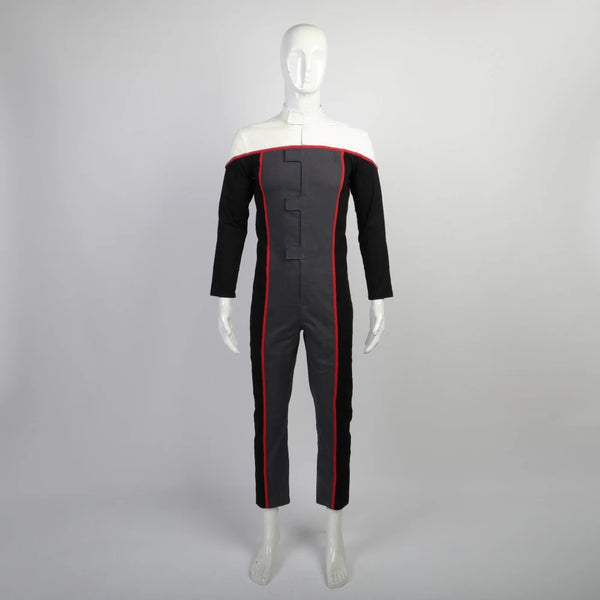 Star Trek Voyager Racing Suit Jumpsuit Drive Costumes Full Set  Halloween Cosplay Costume