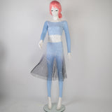 Snow Adult Elsa Dress Costume Halloween Cosplay Elsa Anna Costume Princess Ice Queen Elsa Outfit Full Set