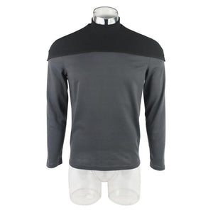Cosermart Star The Next Generation Trek Cosplay Captain Picard Undershirt TNG Uniform Costume New