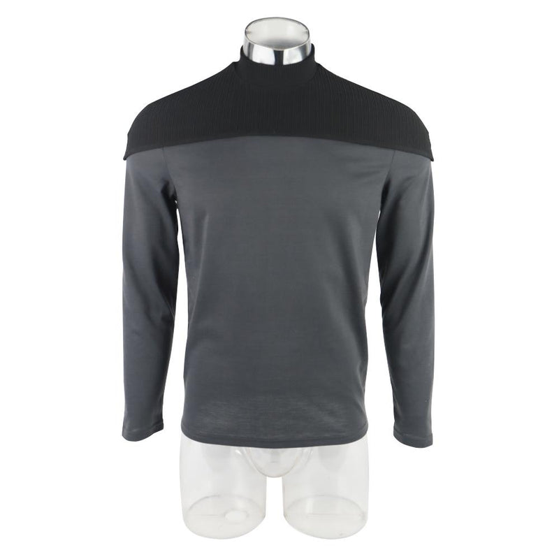 Cosermart Star The Next Generation Trek Cosplay Captain Picard Undershirt TNG Uniform Costume New