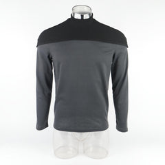 Cosermart Star The Next Generation Trek Cosplay Captain Picard Undershirt TNG Uniform Costume New
