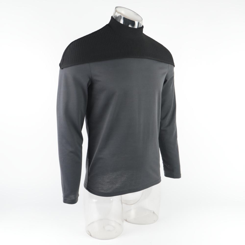 Cosermart Star The Next Generation Trek Cosplay Captain Picard Undershirt TNG Uniform Costume New