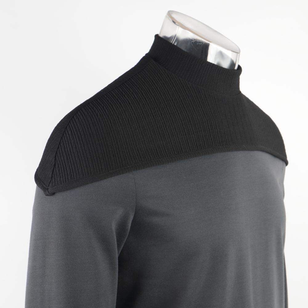 Cosermart Star The Next Generation Trek Cosplay Captain Picard Undershirt TNG Uniform Costume New