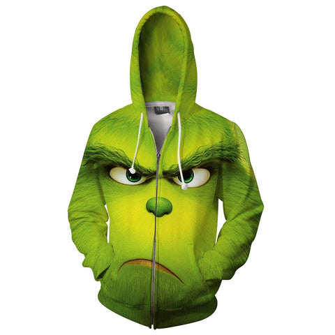 2019 Movie The Grinch 3D Printed Sweatshirts Men Hoodies Unisex Tracksuits Fashion Pullovers Streetwear Hoodie