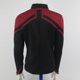 Cosermart Star Trek Picard  JL Uniform  Female Red Gold Blue Top Shirt Cosplay Costume Women Adult Coat Prop