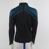 Cosermart Star Trek Picard  JL Uniform  Female Red Gold Blue Top Shirt Cosplay Costume Women Adult Coat Prop