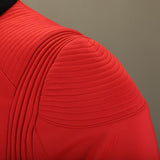 Cosermart Star Trek Discovery Season 2 Starfleet Captain Kirk Shirt Uniform Badge Costumes Men Adult Halloween Cosplay Costume