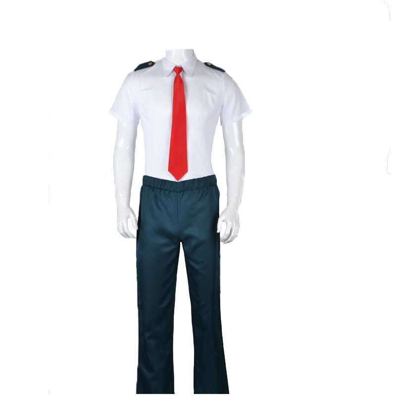 Anime My Hero Academia Boku Midoriya Izuku Bakugou Katsuki Cosplay Costume School Uniform