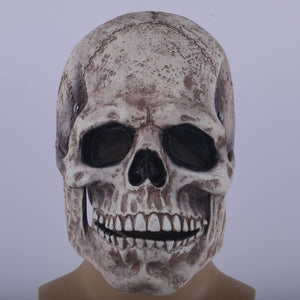 Halloween Horrible Mask Skull Skeleton Cosplay Latex Helmet