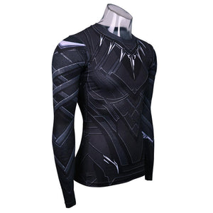 Civil War Black Panther Long Sleeve T-Shirt