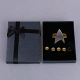 Cosermart Star Trek  Voyager Communicator  adge PinPip 6pcs Set Cosplay Prop