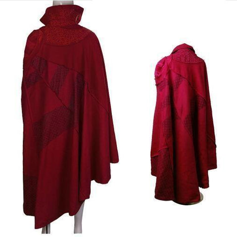 Adult /kids Doctor Strange Red Cloak Cosplay Costume Robe