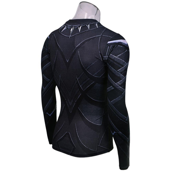 Captain America: Civil War Black Panther Long Sleeve T-Shirt