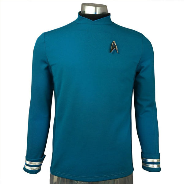 Cosermart Star Trek Beyond Uniform Shirt Halloween Cosplay Costume