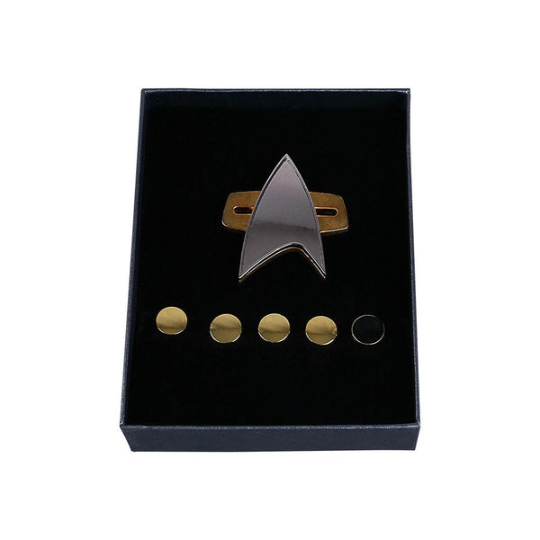 Cosermart Star Trek  Voyager Communicator  adge PinPip 6pcs Set Cosplay Prop
