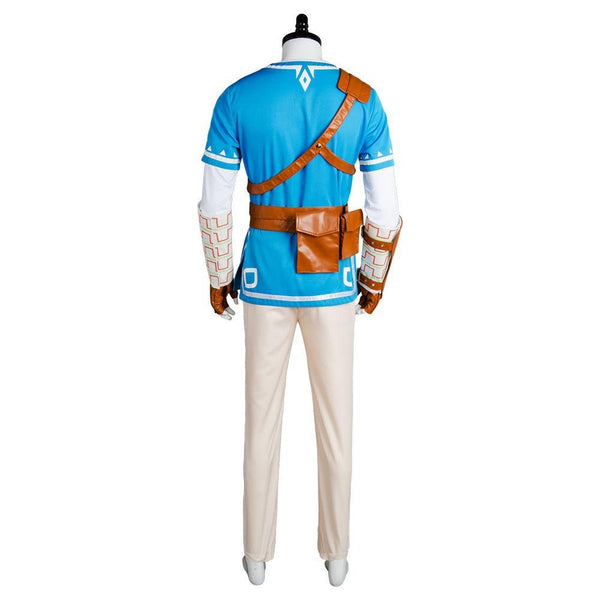 The Legend of Zelda: Breath of the Wild Link Suit Uniform Cosplay Costume Outfit