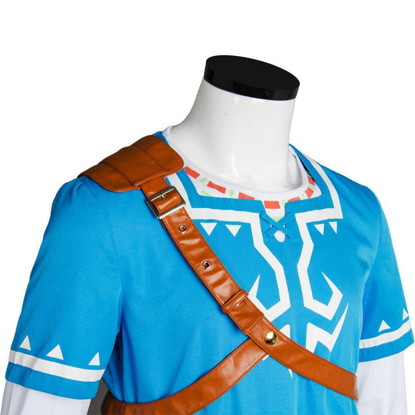 The Legend of Zelda: Breath of the Wild Link Suit Uniform Cosplay Costume Outfit