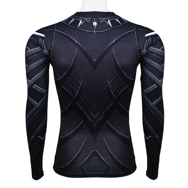 Captain America: Civil War Black Panther Long Sleeve T-Shirt