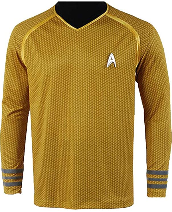 Cosermart Star Trek into Darkness Captain Kirk Uniform Shirt Cosplay Costume