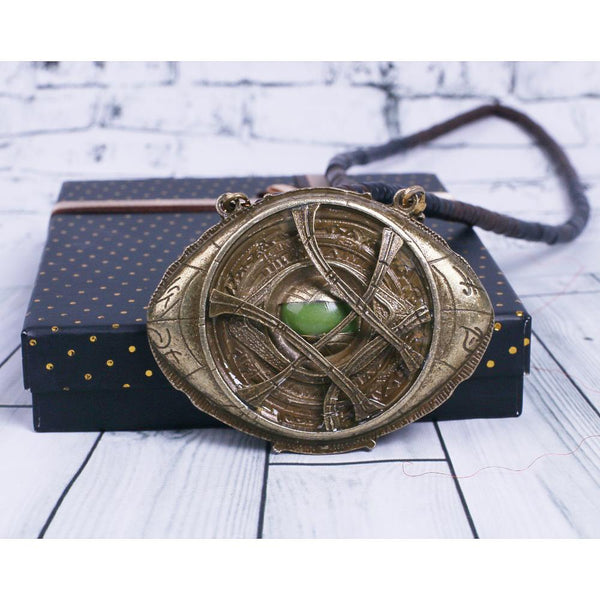 Doctor Strange Pendant Eye Of Agamotto Necklace Glow In The Dark