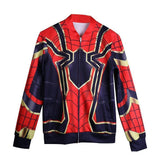 Infinity War Spider-Man  Cosplay Coat Baseball Jacket