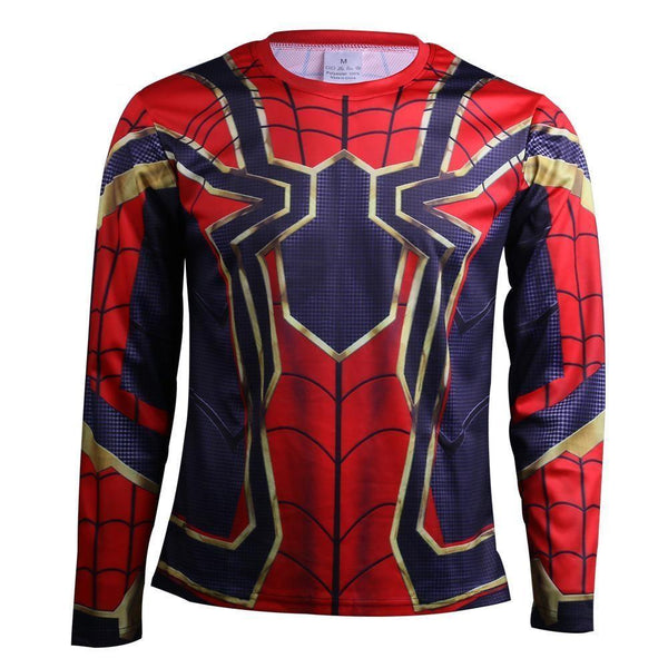 2018 Avengers Infinity War Spider-Man T-Shirts Cosplay Costume