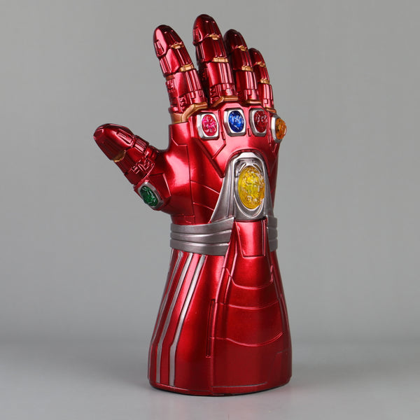 Avengers Endgame Iron Man Gauntlet Gloves Stone Movable Led Light Infinity War Glove Halloween Cosplay props