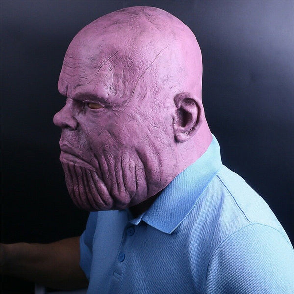 Avengers Endgame Mask Thanos Mask Cosplay Superhero Thanos Mask Latex New
