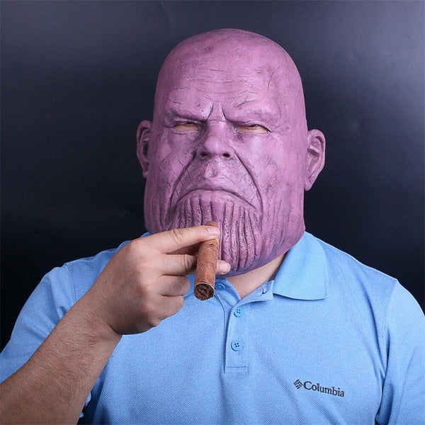 Avengers Endgame Mask Thanos Mask Cosplay Superhero Thanos Mask Latex New