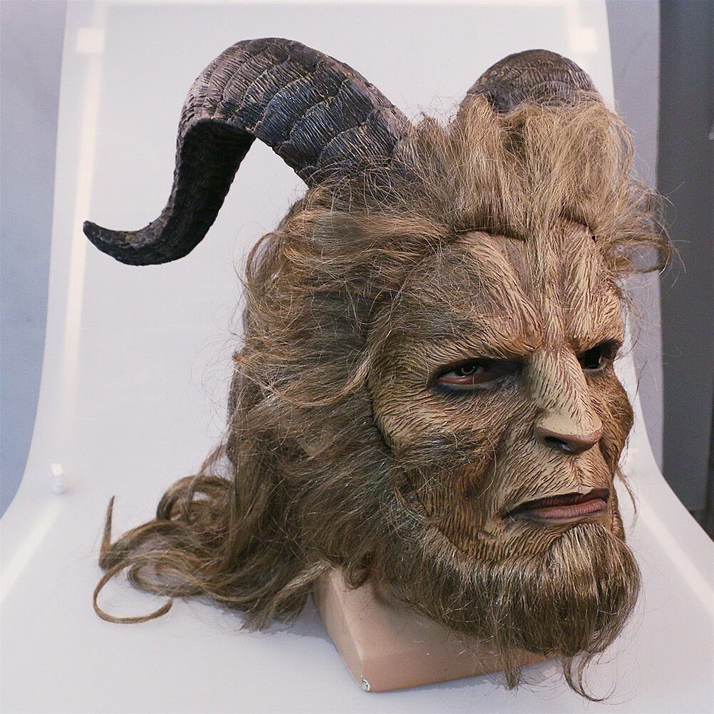 The Beast Mask Prince Mask Cosplay Horror Beast Mask Handmade