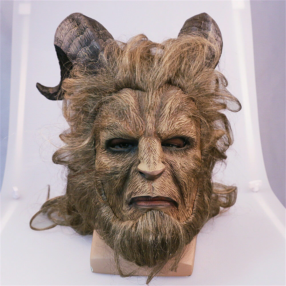 The Beast Mask Prince Mask Cosplay Horror Beast Mask Handmade