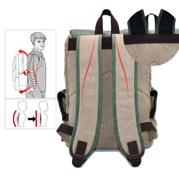 Anime Attack On Titan Cosplay Canvas Backpack Halloween School Bags