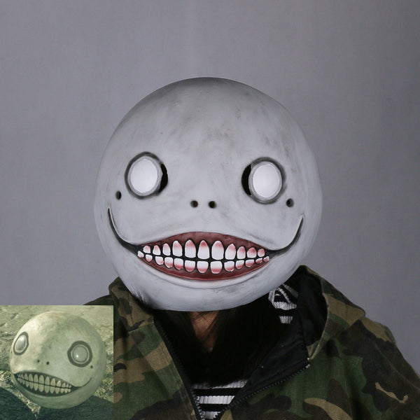 Game Cosplay NieR Automata Mask Emil Mask Latex 2B Cosplay Costume Prop Mask New