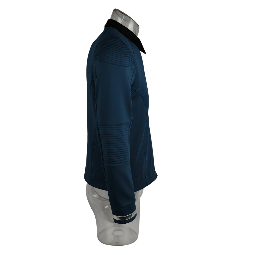 Cosermart Star Trek Discovery Season 2 Starfleet Captain Kirk Uniform A Set of Shirt Pants Badge Costumes Men Top Adult Cosplay Costume