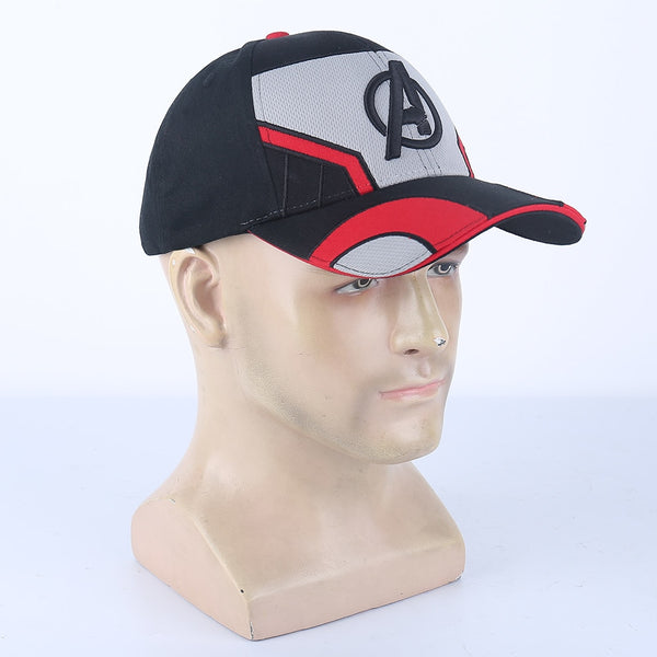 2019 Movie Avengers 4 Endgame Cosplay Hats Quantum Realm Embroidery Adjustable Strapback Advanced Tech Baseball Caps Props Gift