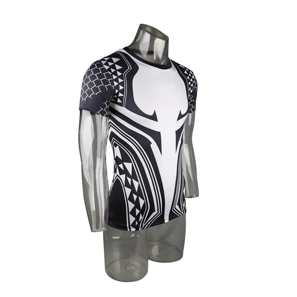 Aquaman 3D Printed T Shirts Men Compression Shirt  Cosplay Costume