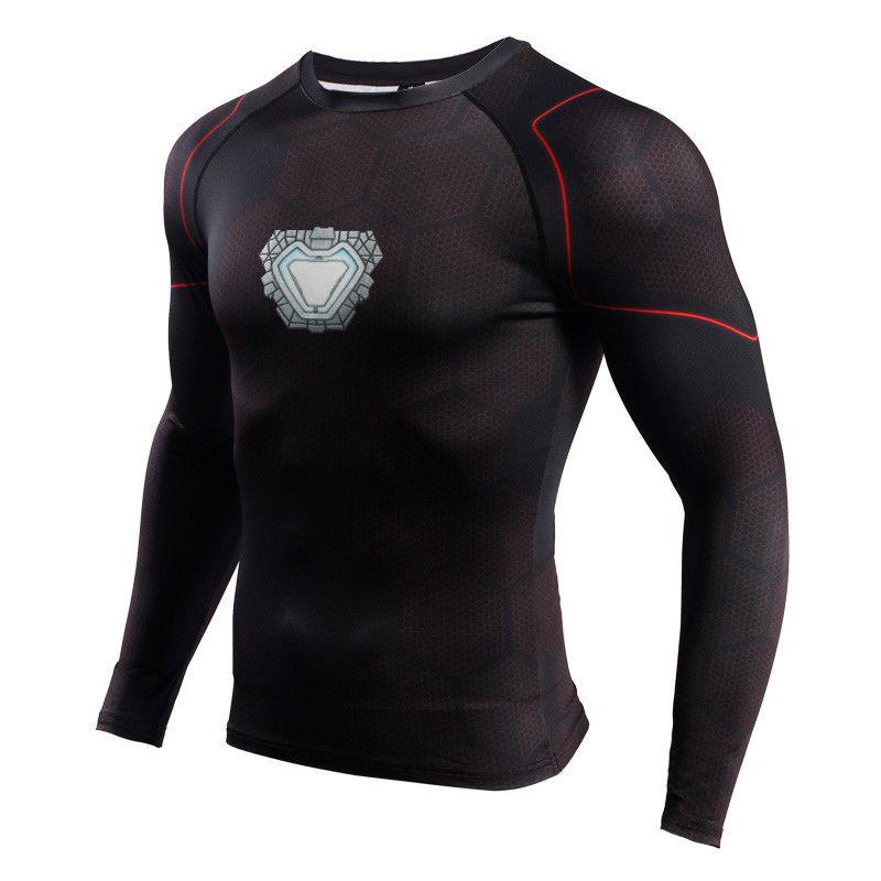 Infinity War Iron Man Long Sleeve T-Shirts