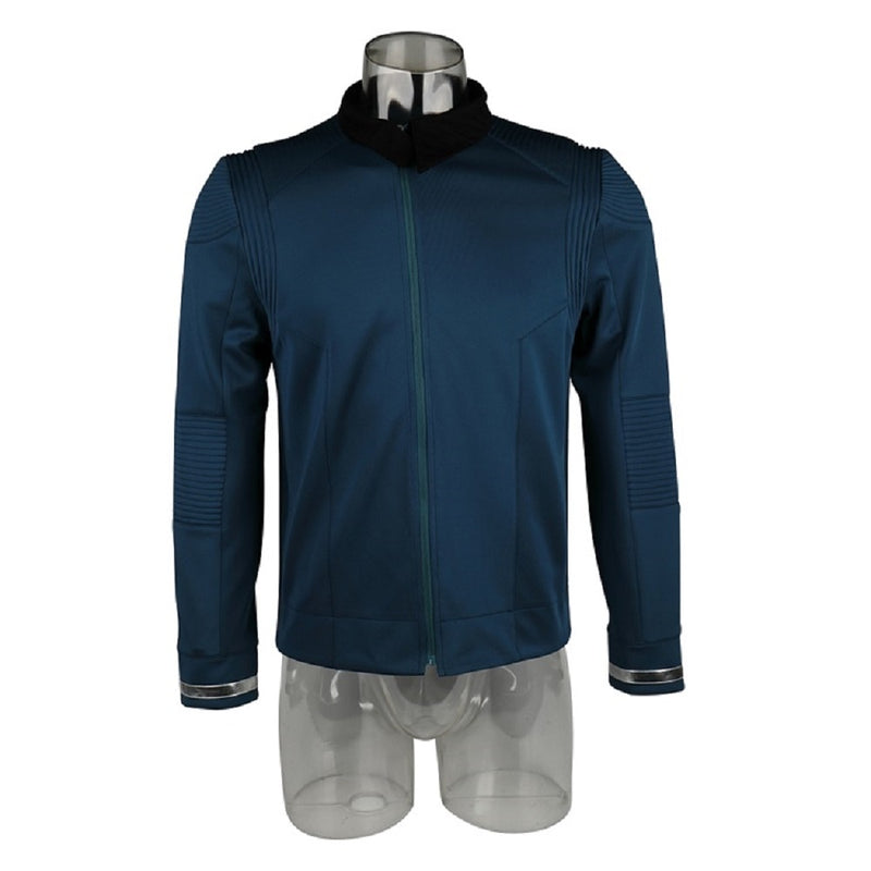 Cosermart Star Trek Discovery Season 2 Starfleet Captain Kirk Uniform A Set of Shirt Pants Badge Costumes Men Top Adult Cosplay Costume