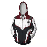 Endgame Quantum Realm Sweatshirt Jacket Advanced Tech Hoodie Cosplay Costumes
