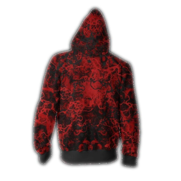 Venom Spider-Man Hoodie Halloween Cosplay Sweatshirt Coat