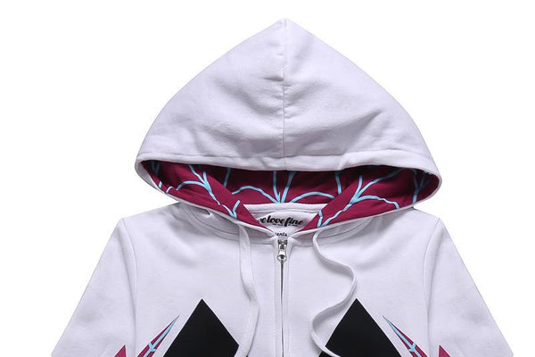Venom Spider-Man Gwen Stacy Spiderman Cosplay Jacket Sweatshirt