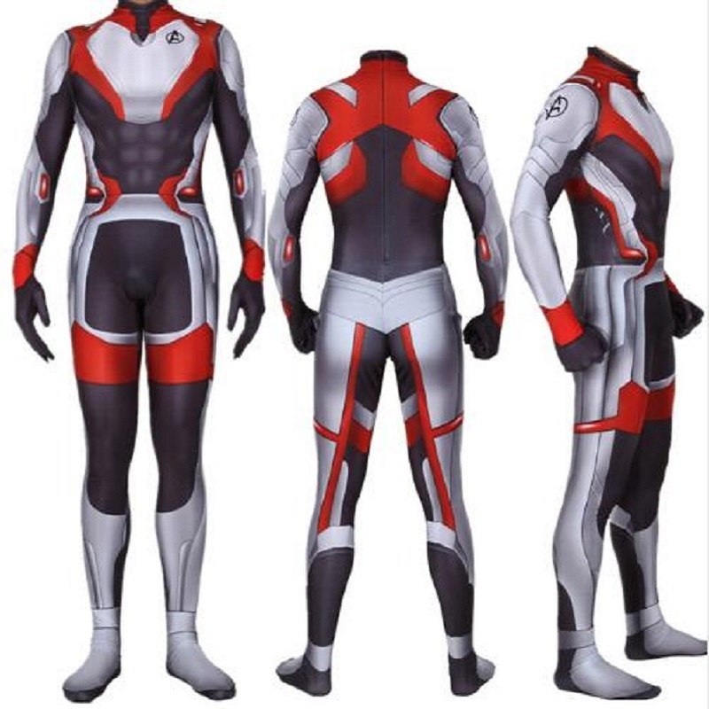 Endgame Quantum Realm Jumpsuit Spandex Zentai Tights Costume Advanced Tech Cosplay Costumes